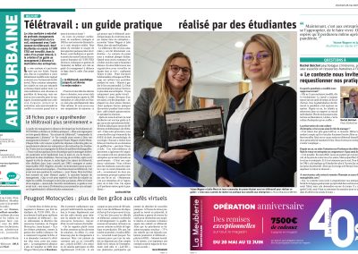 Télétravail : un guide pratique réalisé par des étudiantes